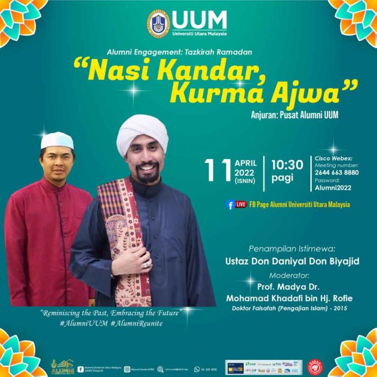 ALUMNI ENGAGEMENT: TAZKIRAH RAMADAN NASI KANDAR, KURMA AJWA