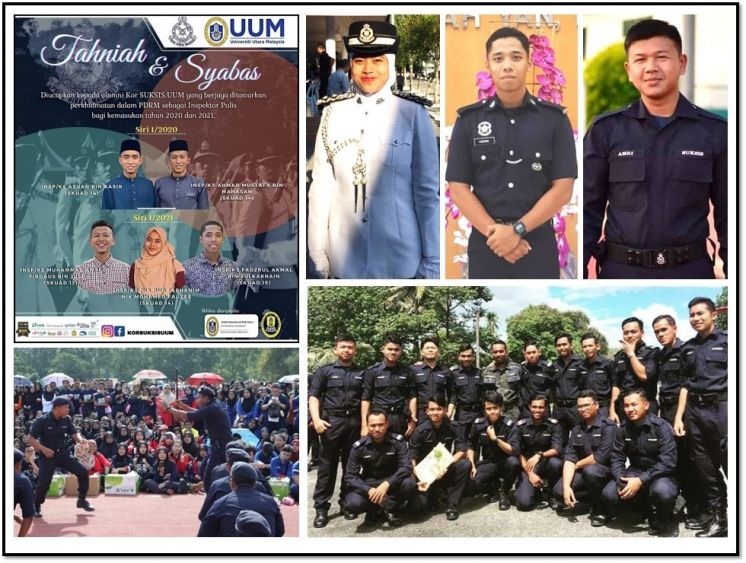 FIVE UUM ALUMNI TO REPORT FOR DUTY AS POLICE INSPECTORS