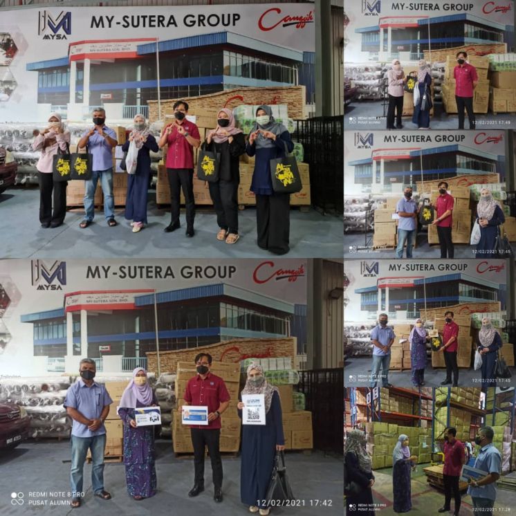 LAWATAN TIMBALAN NAIB CANSELOR (HAL EHWAL PELAJAR &amp; ALUMNI) &amp; PUSAT ALUMNI KE MY-SUTERA GROUP