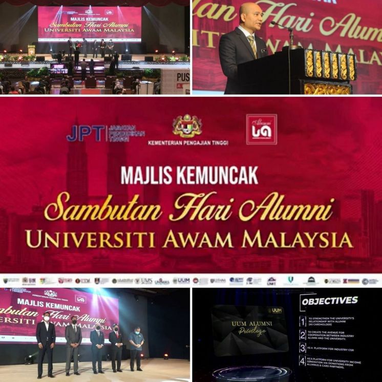 MAJLIS KEMUNCAK SAMBUTAN HARI ALUMNI UNIVERSITI AWAM MALAYSIA
