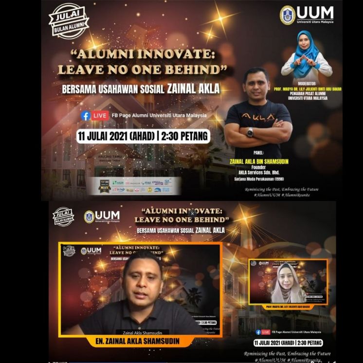 "ALUMNI INNOVATE: LEAVE NO ONE BEHIND"