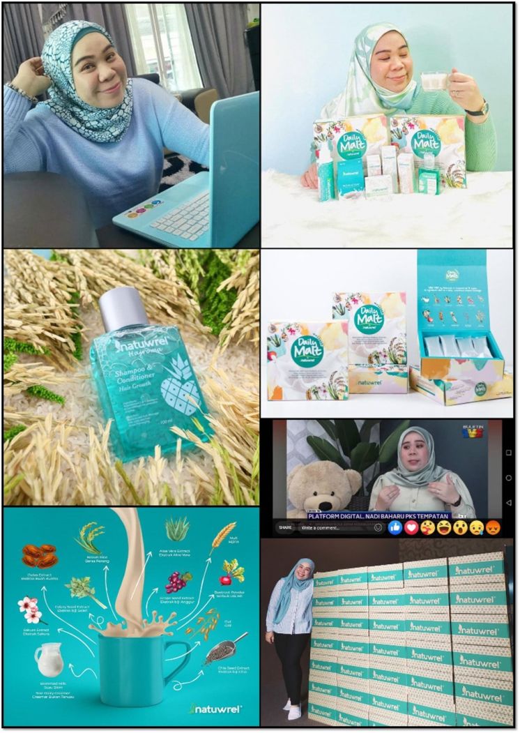 LULUSAN UUM CIPTA PRODUK KECANTIKAN BERASASKAN BERAS ORGANIK