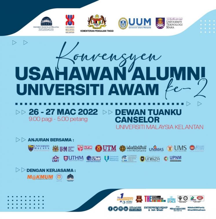 KONVENSYEN USAHAWAN ALUMNI UNIVERSITI AWAM KALI KEDUA