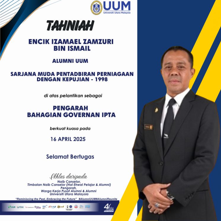 Tahniah Atas Peranugerahan Pingat Darjah Dato&rsquo; Setia DiRaja Kedah (D.S.D.K.)