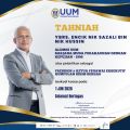 Tahniah atas pelantikan PRESIDEN &amp; KETUA PEGAWAI EKSEKUTIF KUMPULAN SIRIM BERHAD
