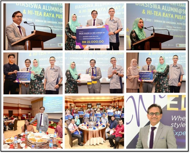 MAJLIS PENYERAHAN BIASISWA ALUMNI @ SHAZMI ALI &amp; HI-TEA RAYA ALUMNI UUM